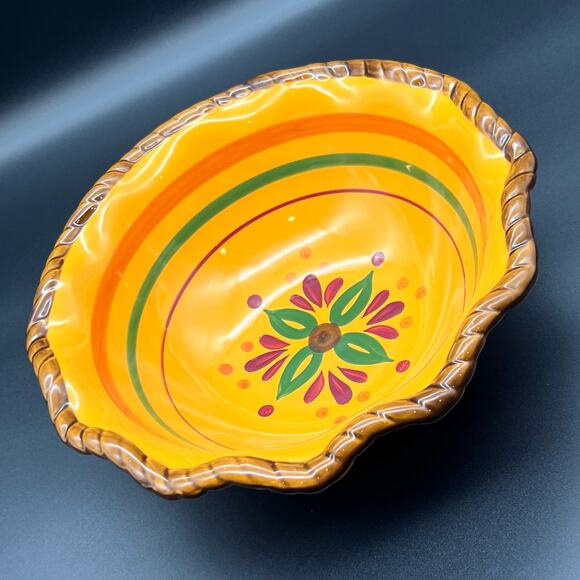 Tuscan Home 9" Salad Serving Bowl by HOME & GARDEN PARTY Discontinued - Picture 1 of 9